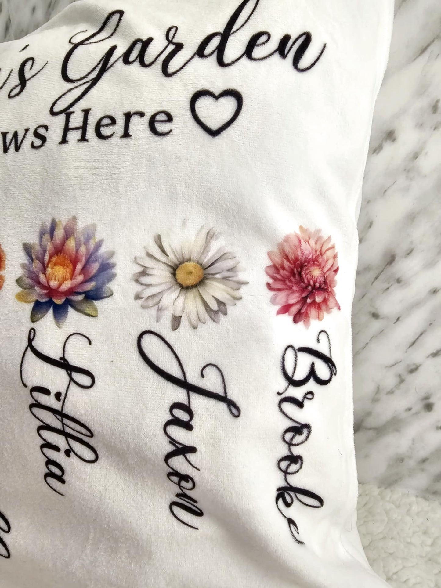 Personalised Love Grows Here Mother's Day Gift