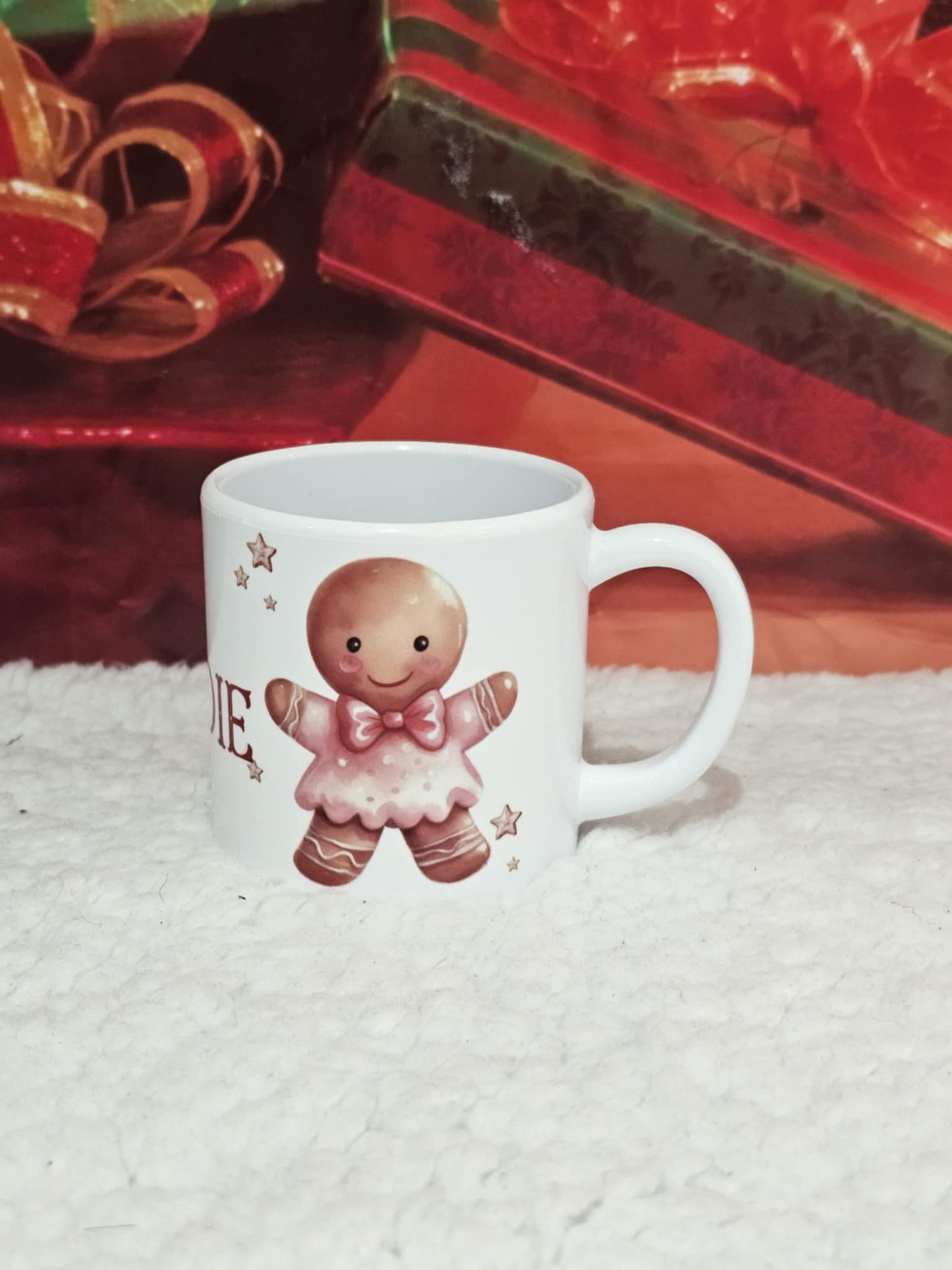 Personalised Christmas Gingerbread Family Mug