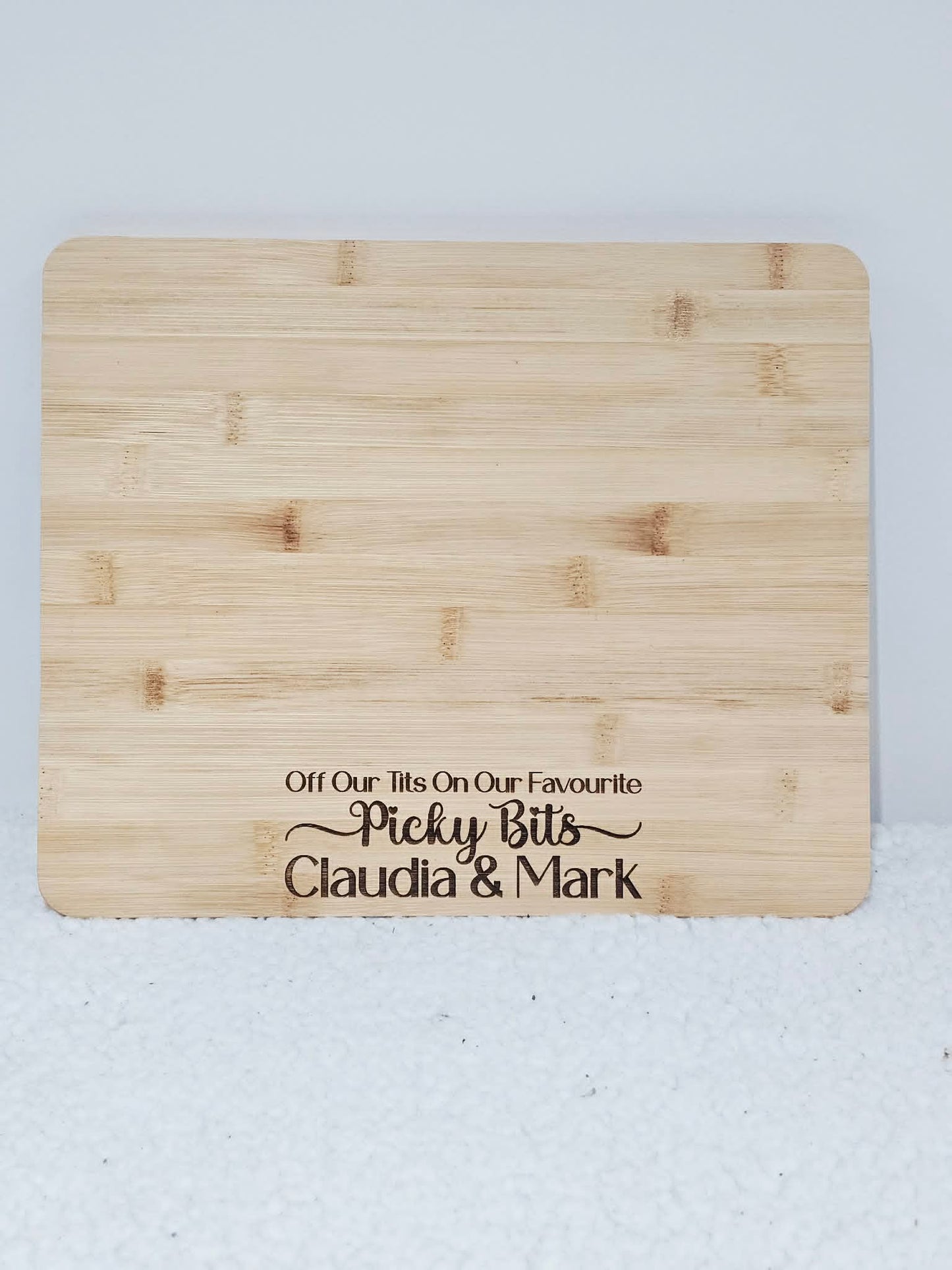 Personalised Babmboo Chopping Board