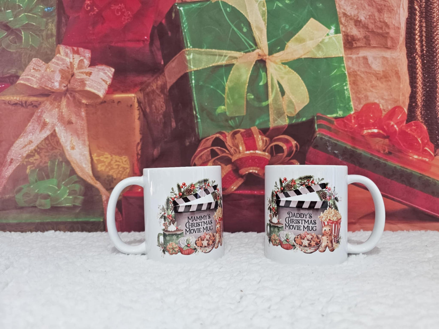 Movie Night Snack Family Mugs