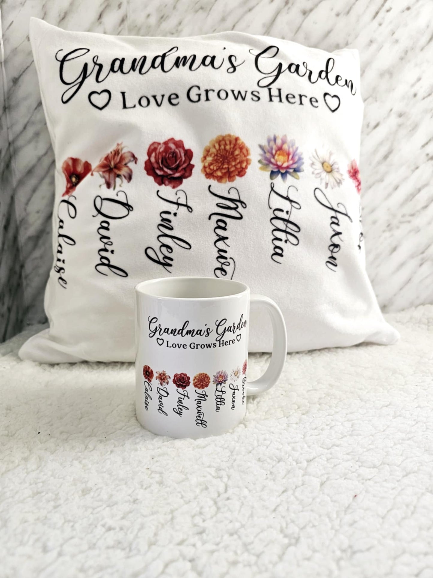 Personalised Love Grows Here Mother's Day Gift