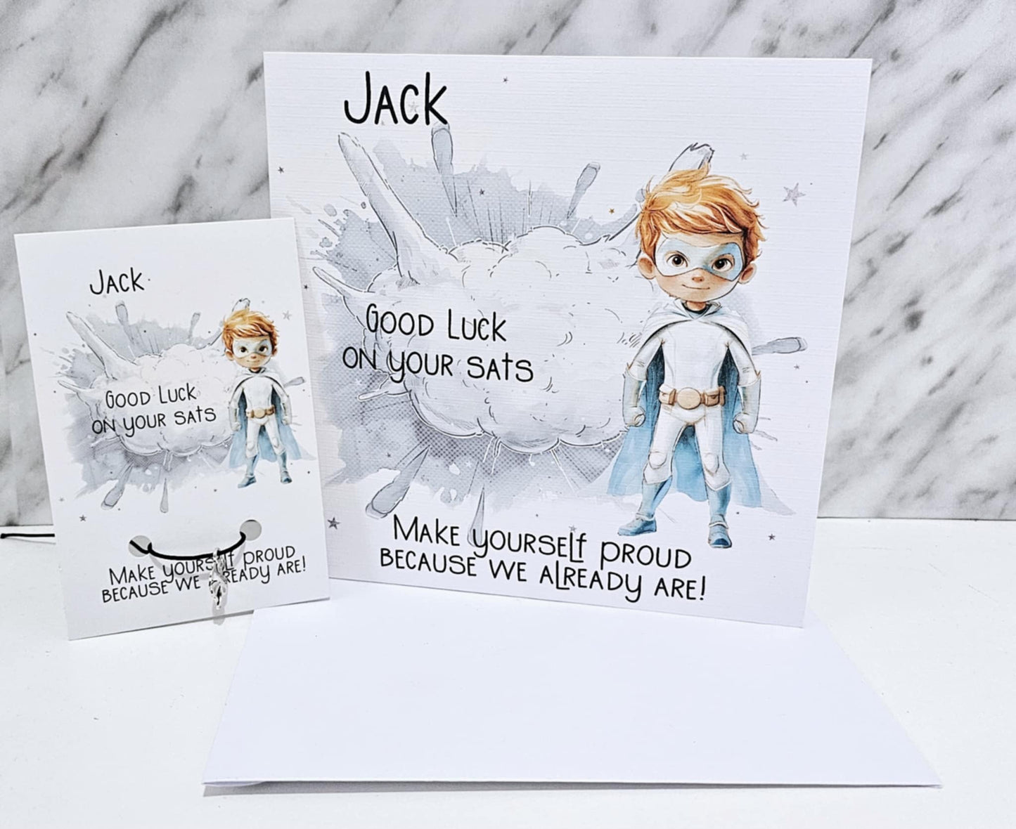 Personalised Good Luck SATs Wish Bracelet