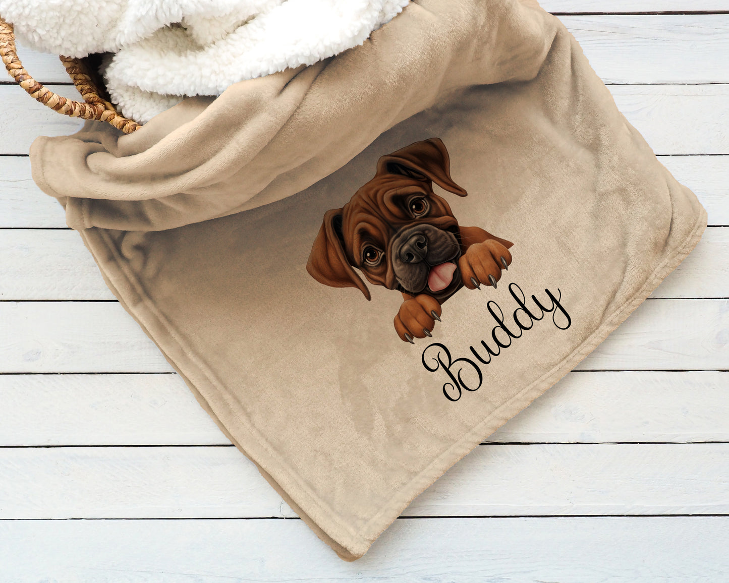 Personalised Dog Blanket