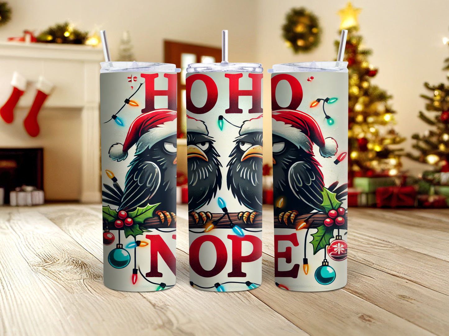 Sarcastic Christmas Tumbler