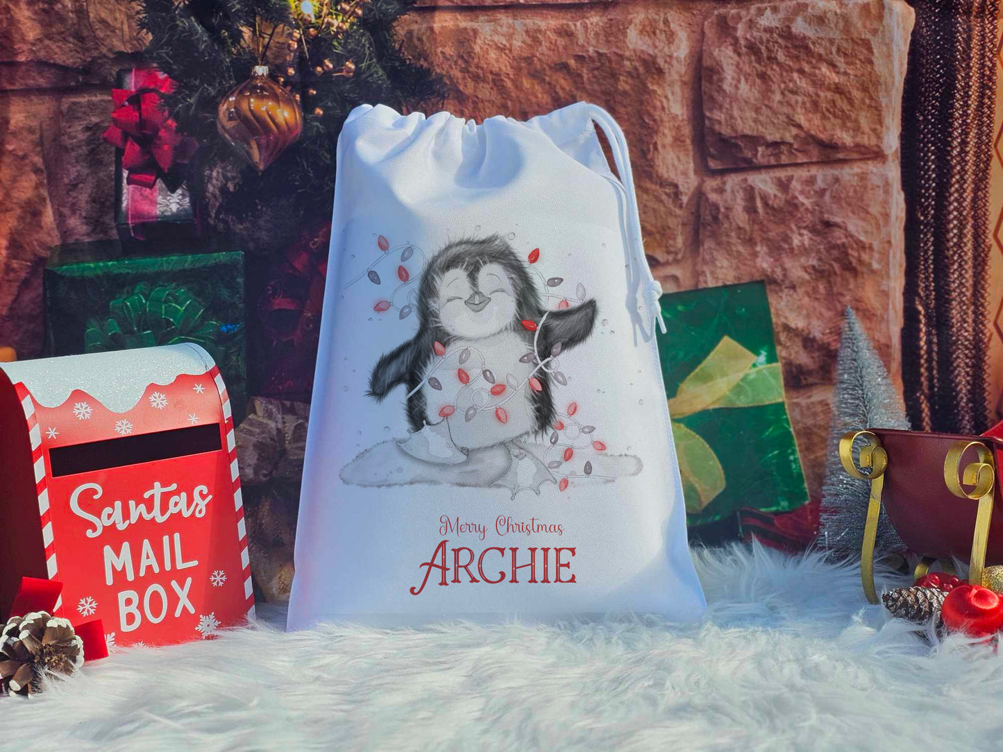 Personalised Christmas Eve Sack