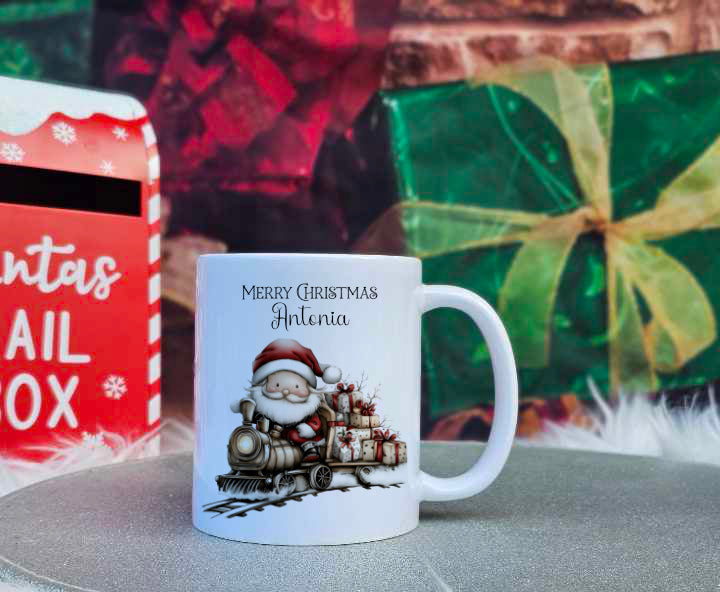 Whimsical Santa Train