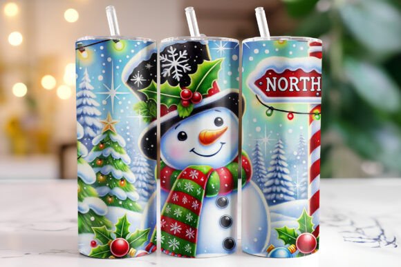 Snowman Christmas Tumbler