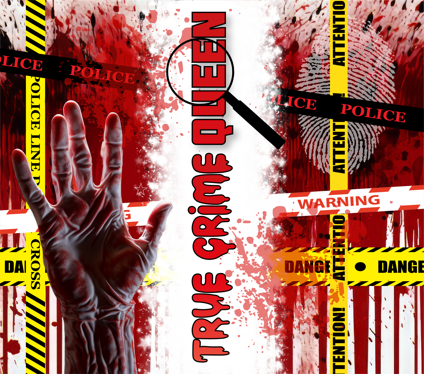 True Crime Design Tumbler 10x Options