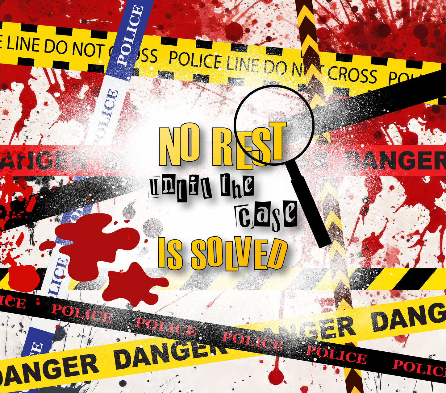 True Crime Design Tumbler 10x Options