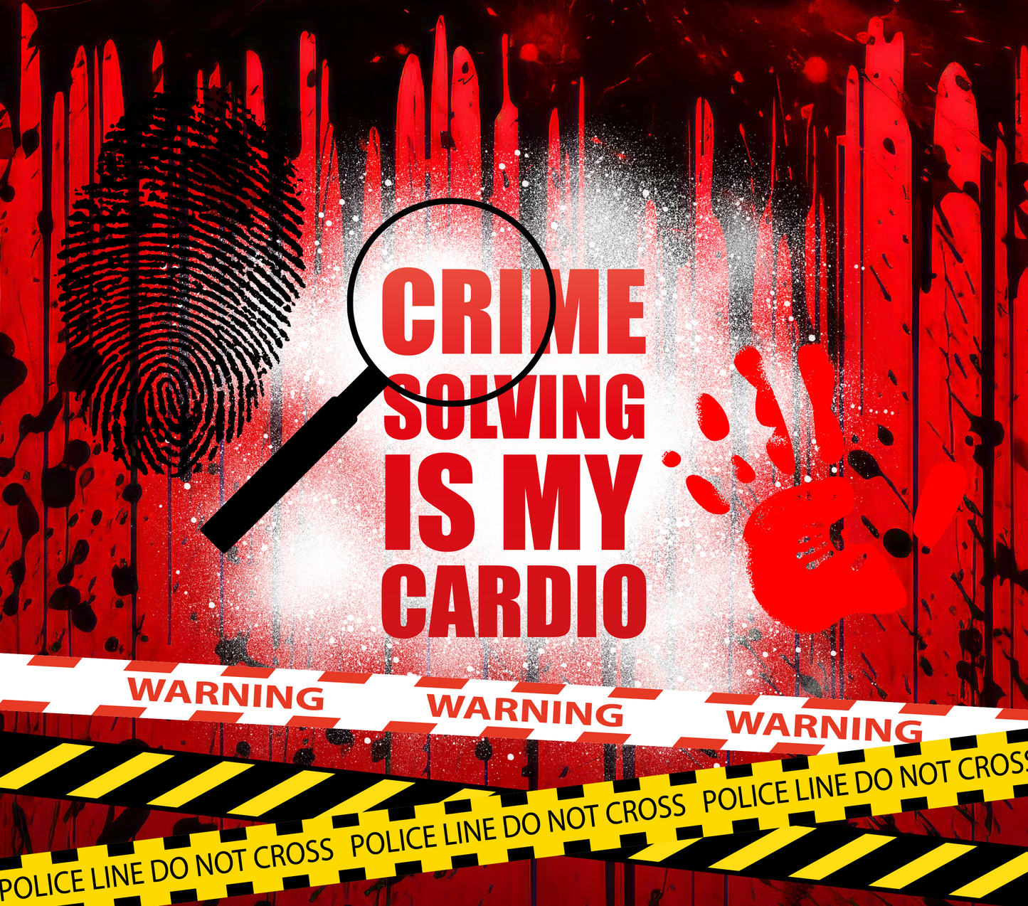 True Crime Design Tumbler 10x Options