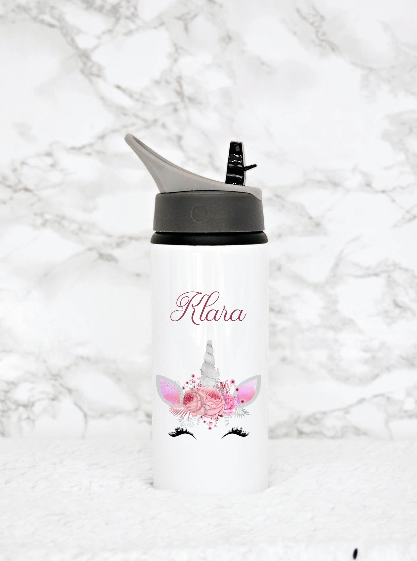 Personalised Unicorn Water Bottle