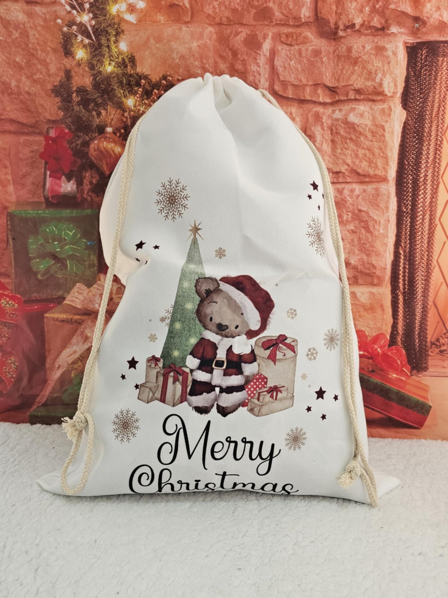 Clearance Santa Bear Sack XL