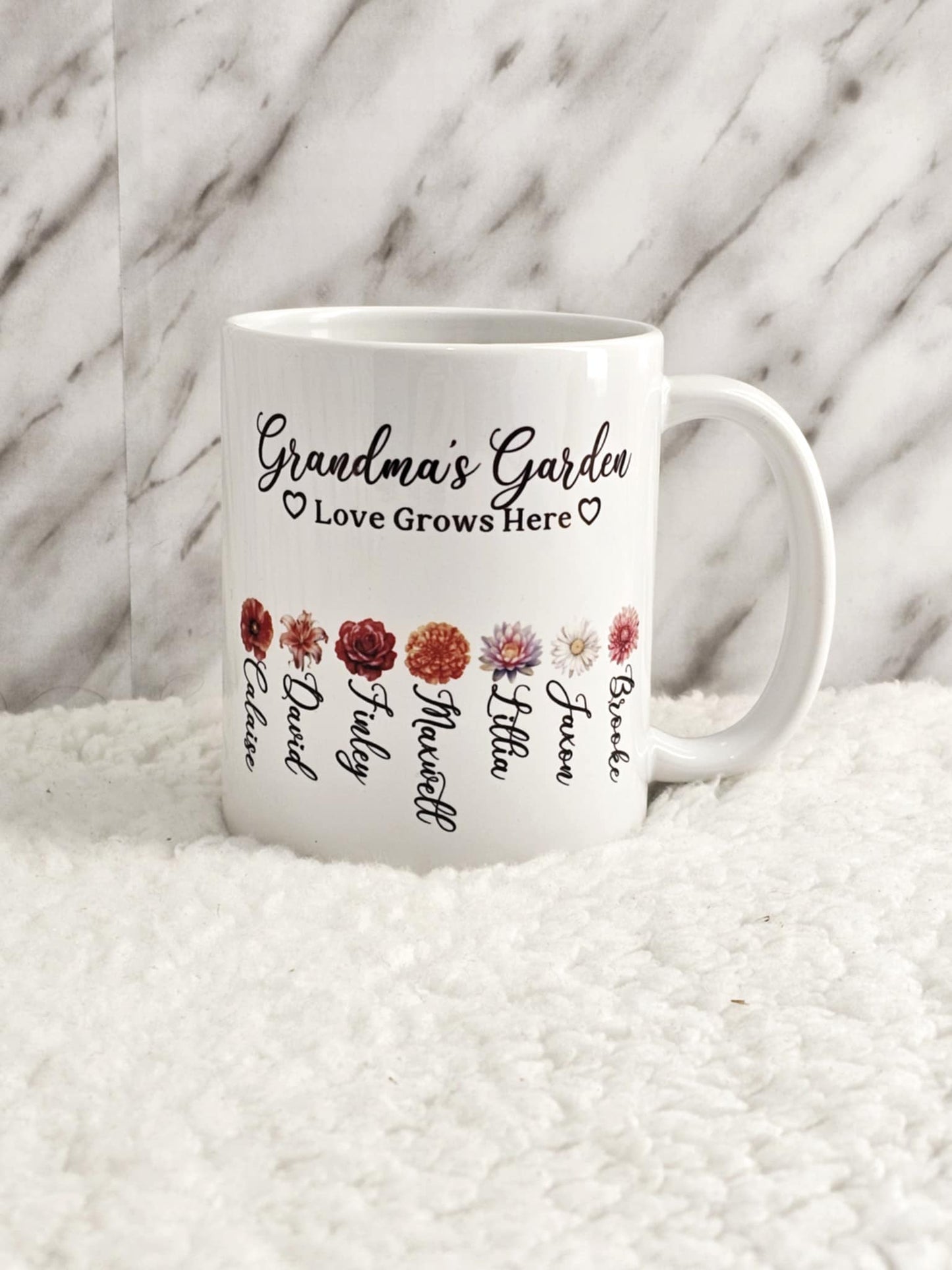 Personalised Love Grows Here Mother's Day Gift