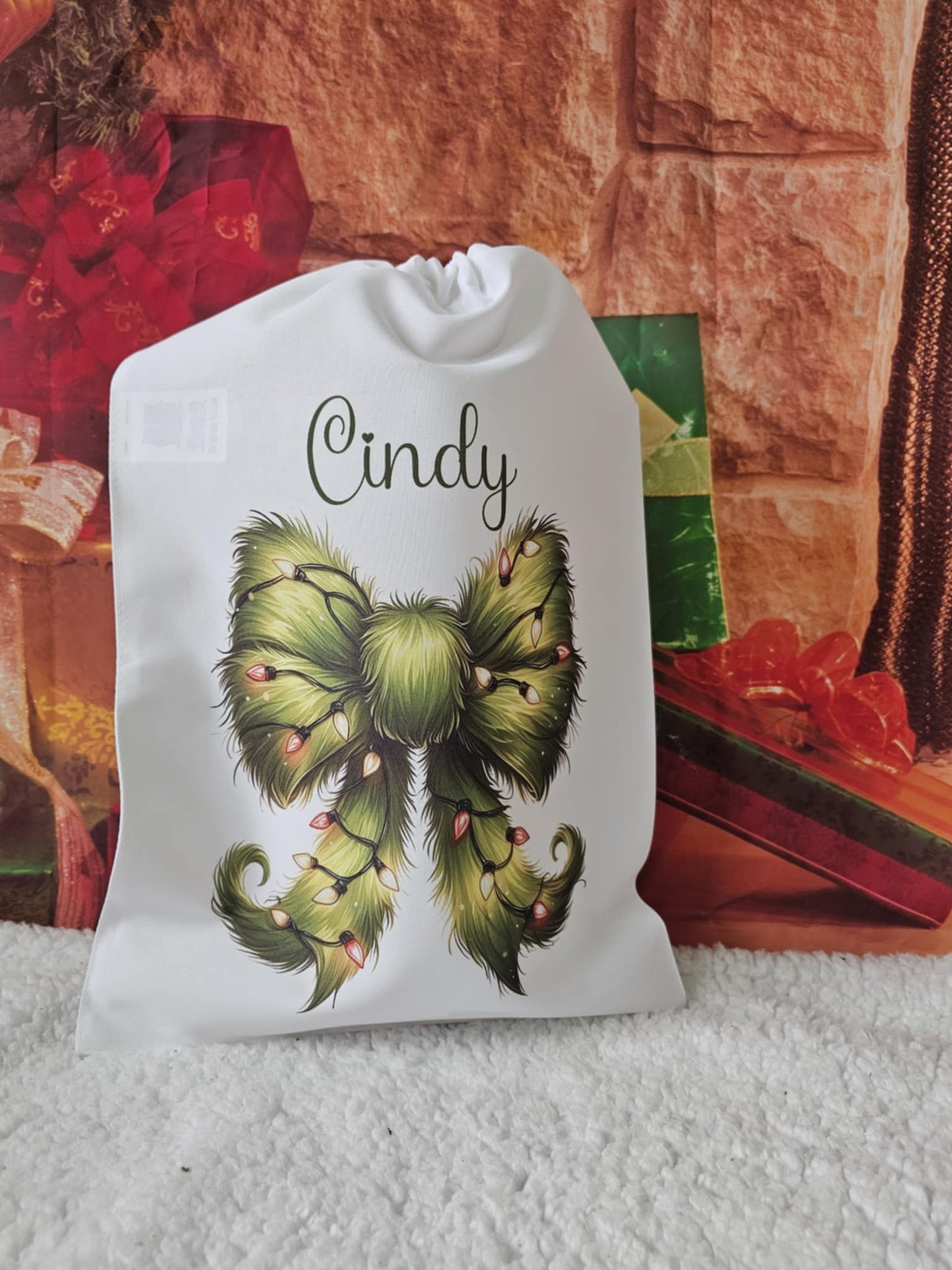 Personalised Gr*nch Style Bow Bundle