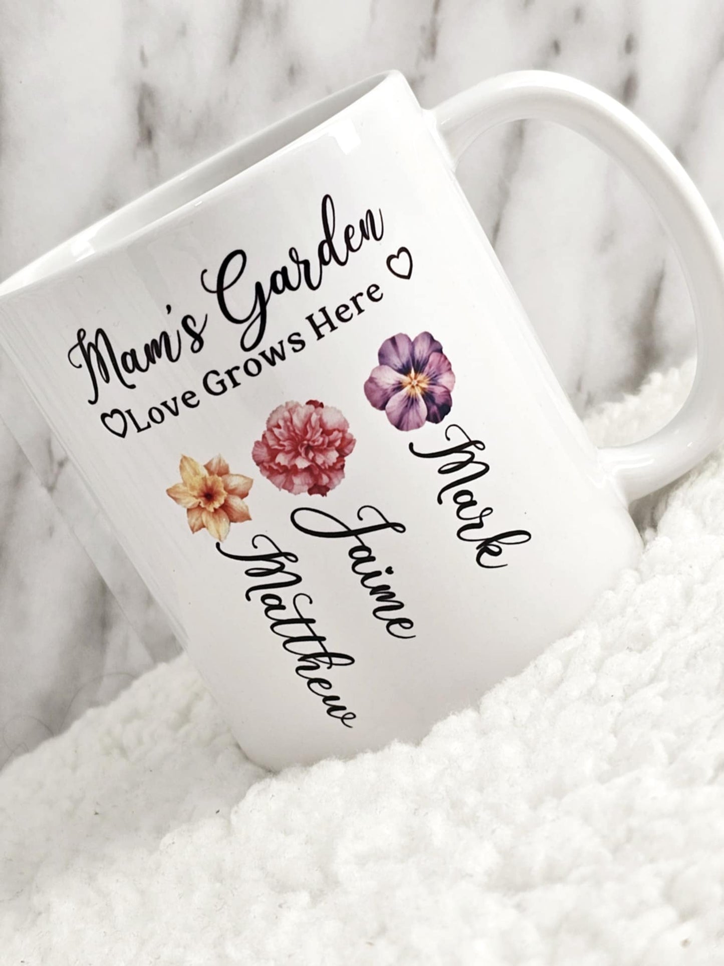 Personalised Love Grows Here Mother's Day Gift