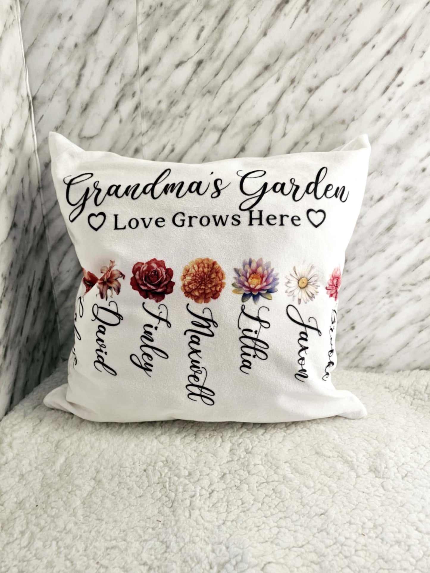 Personalised Love Grows Here Mother's Day Gift