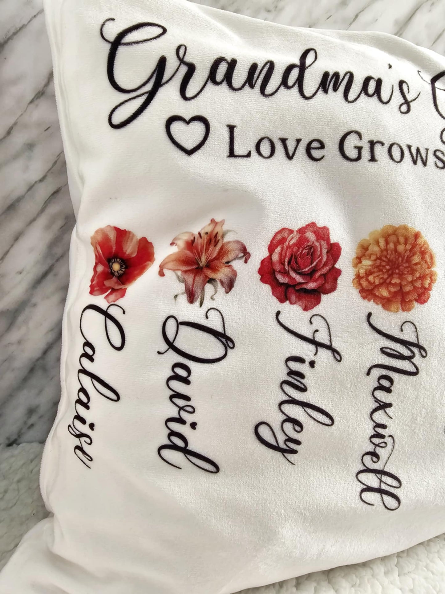 Personalised Love Grows Here Mother's Day Gift