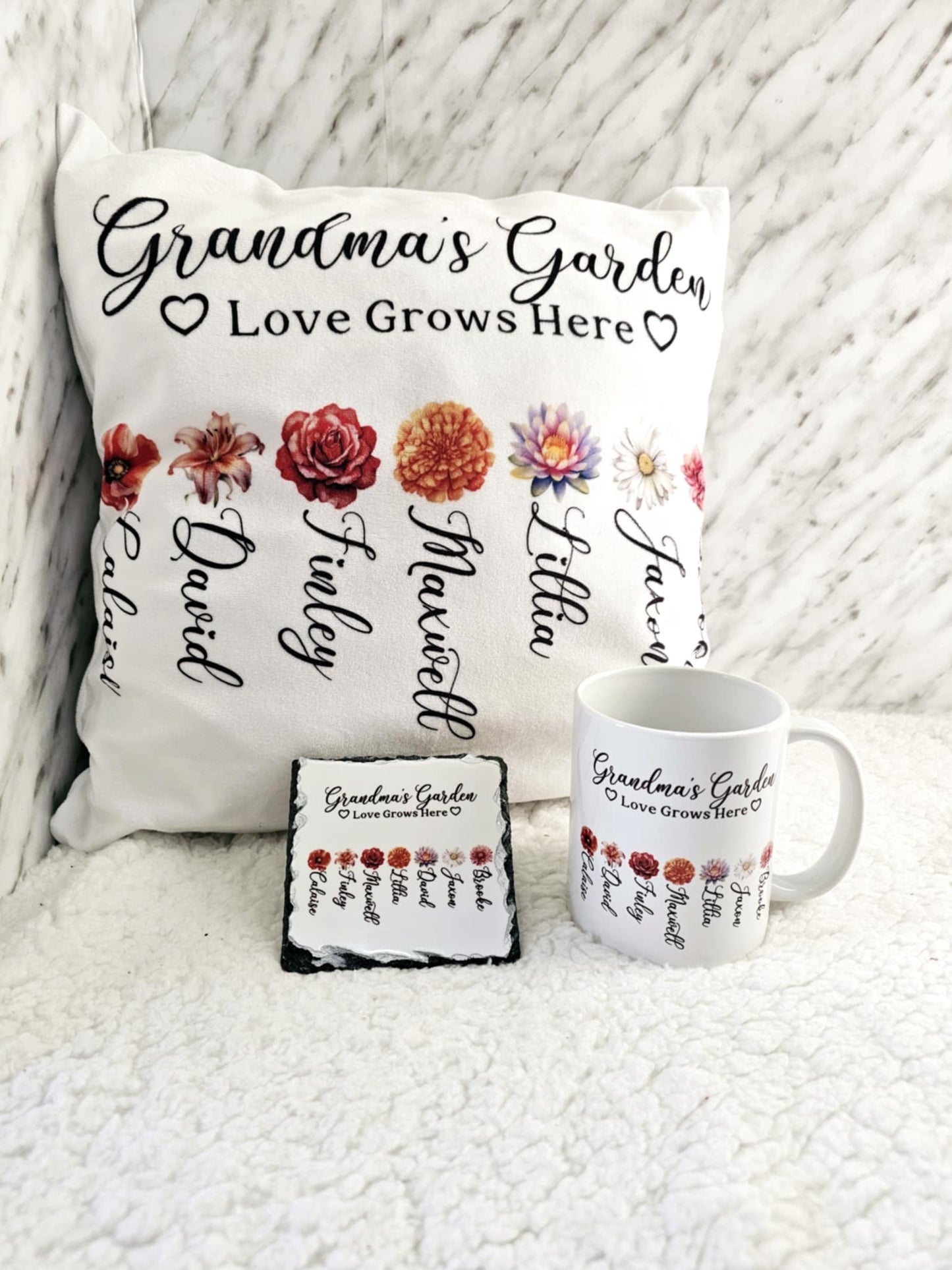 Personalised Love Grows Here Mother's Day Gift