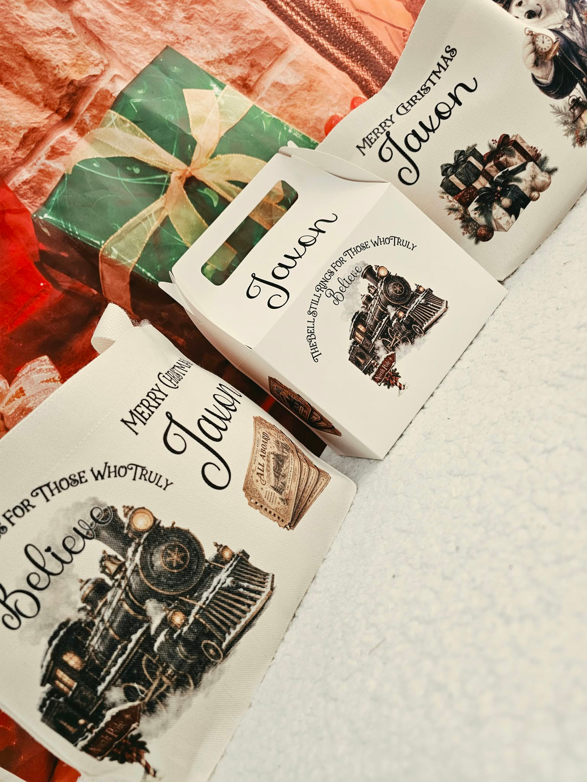 Personalised Christmas Treat Bag
