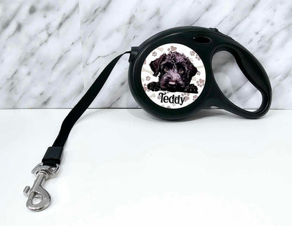 Personalised Retractable Dog Lead