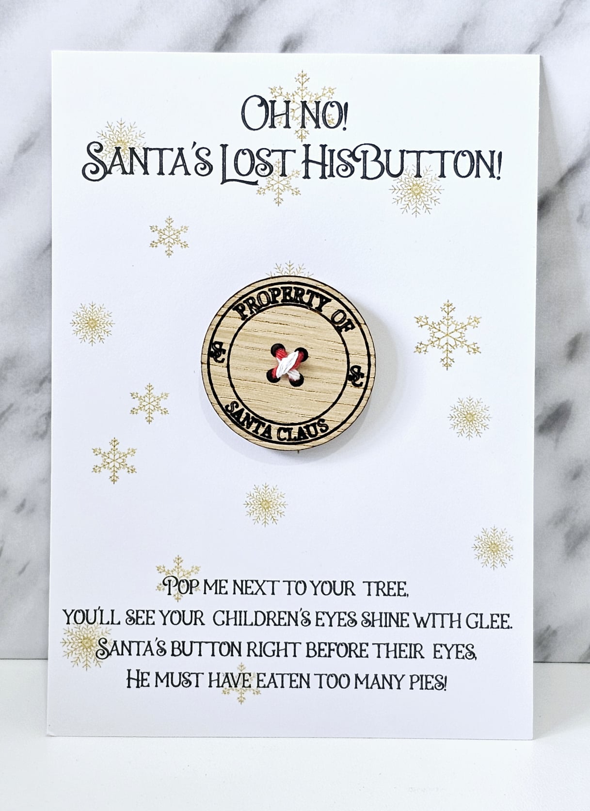 Santa's Lost Button