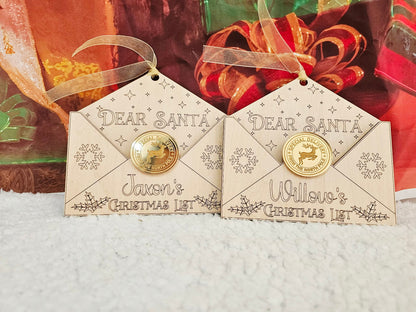 Christmas List Envelope