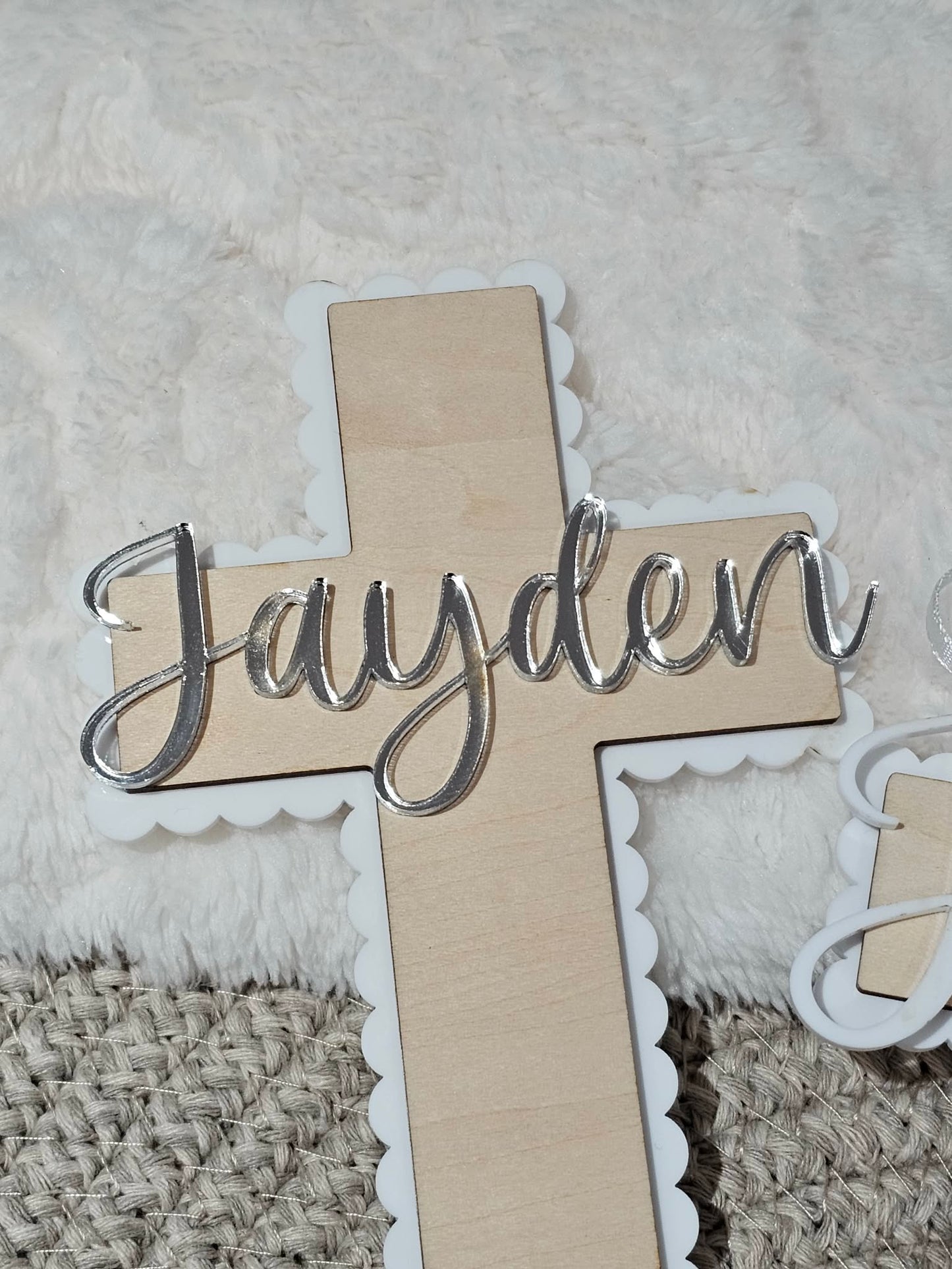 Personalised Christening/Baptism/Holy Communion Cross
