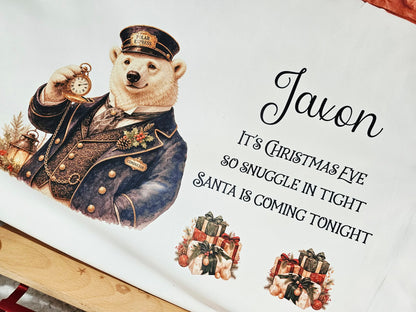Personalised Christmas Pillowcase