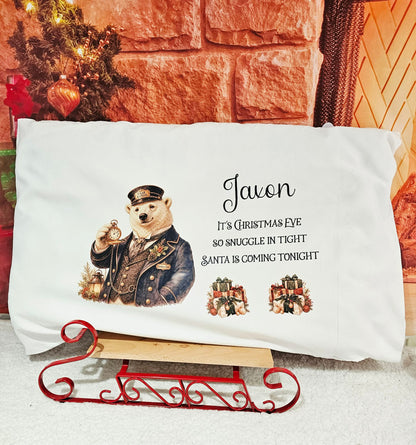 Personalised Christmas Pillowcase