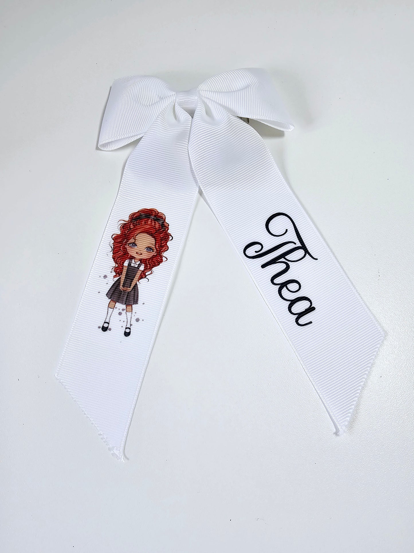 Personalised Back To School Hair Bow