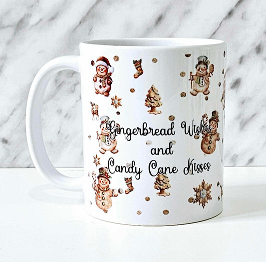 Christmas Mug Gingerbread Theme