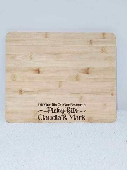 Personalised Babmboo Chopping Board