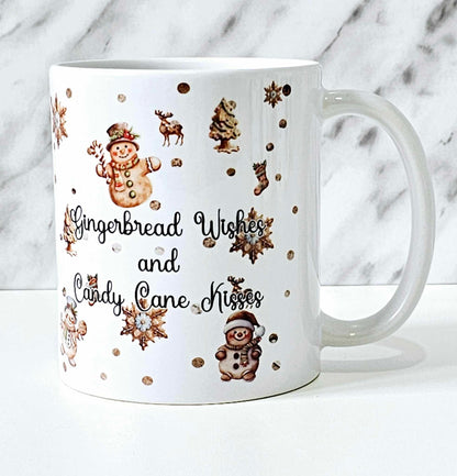 Christmas Mug Gingerbread Theme