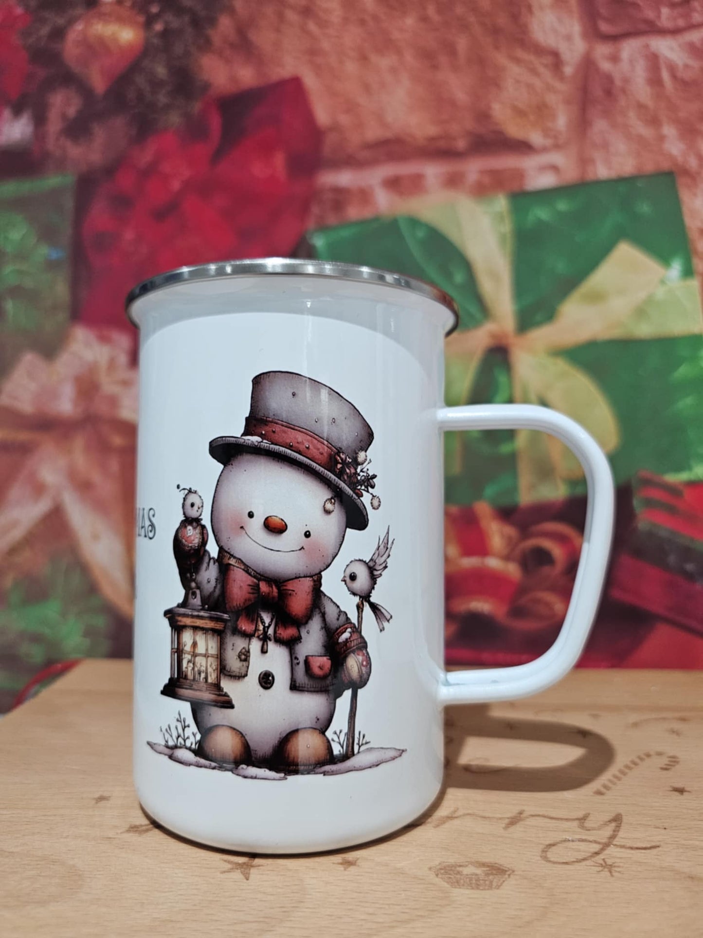 Whimsical Snowman Hat