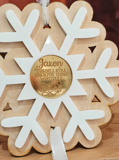 Personalised Believe Bell