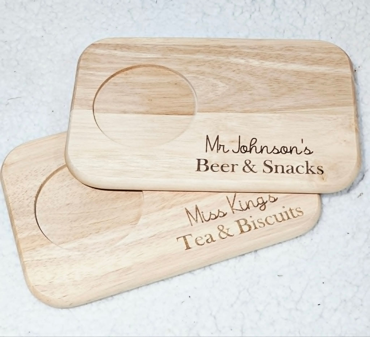 Personalised Teacher Tea And Biscuit Board