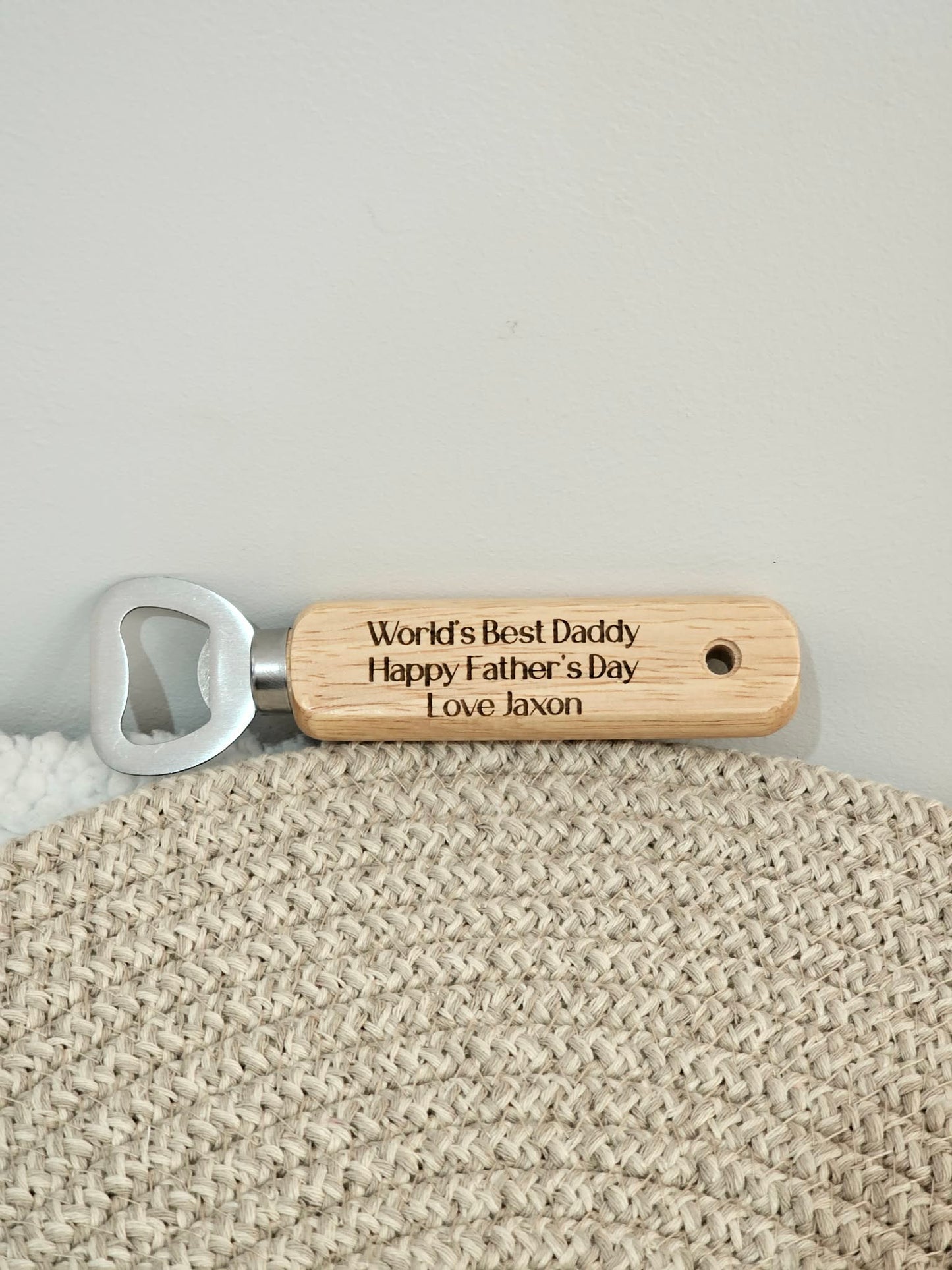Personalised Father's Day Bottle Opener