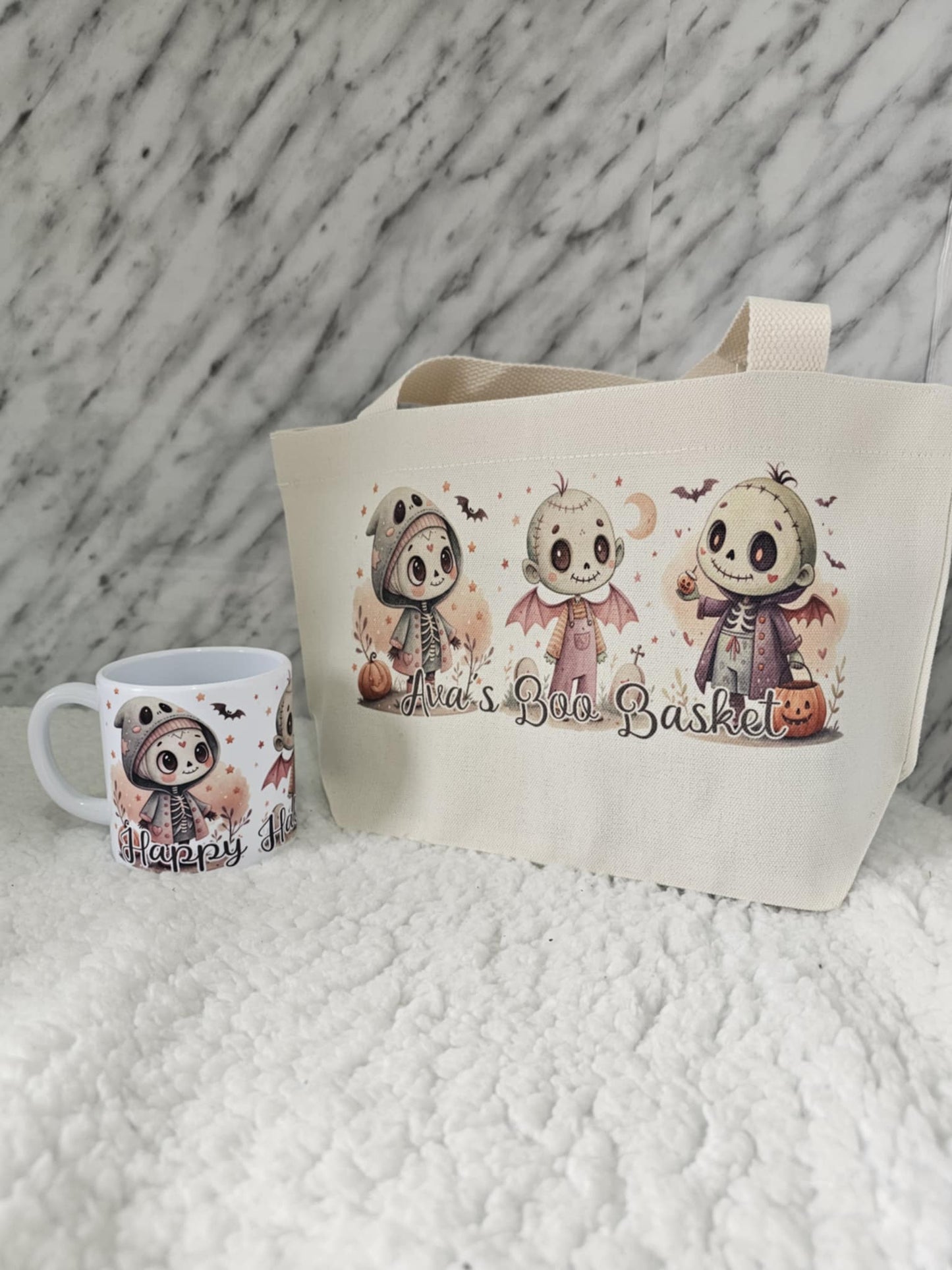 Personalised Zombie Boo Basket