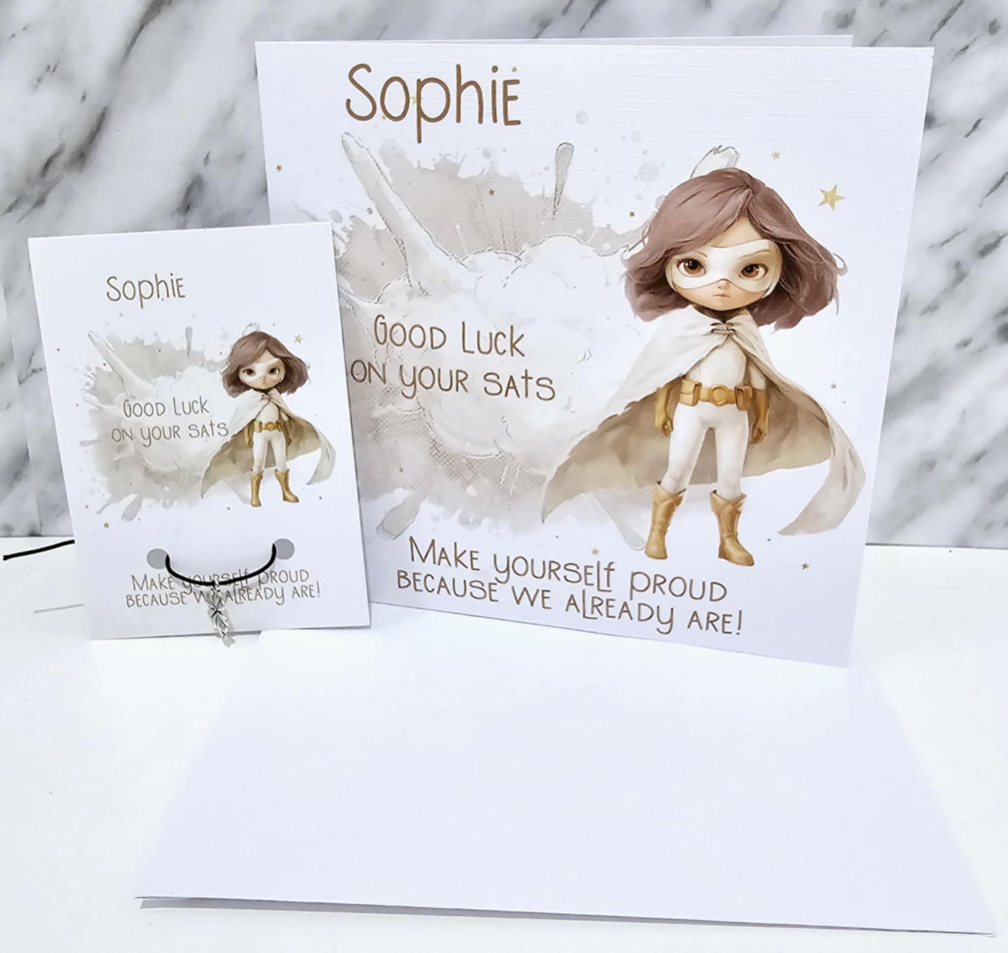 Personalised Good Luck SATs Wish Bracelet