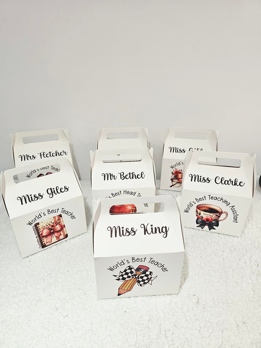 Teacher Gift Boxes