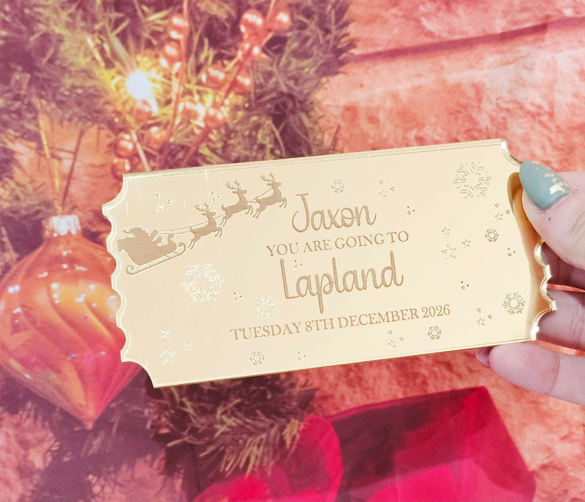 Personalised You're Going To.....Ticket