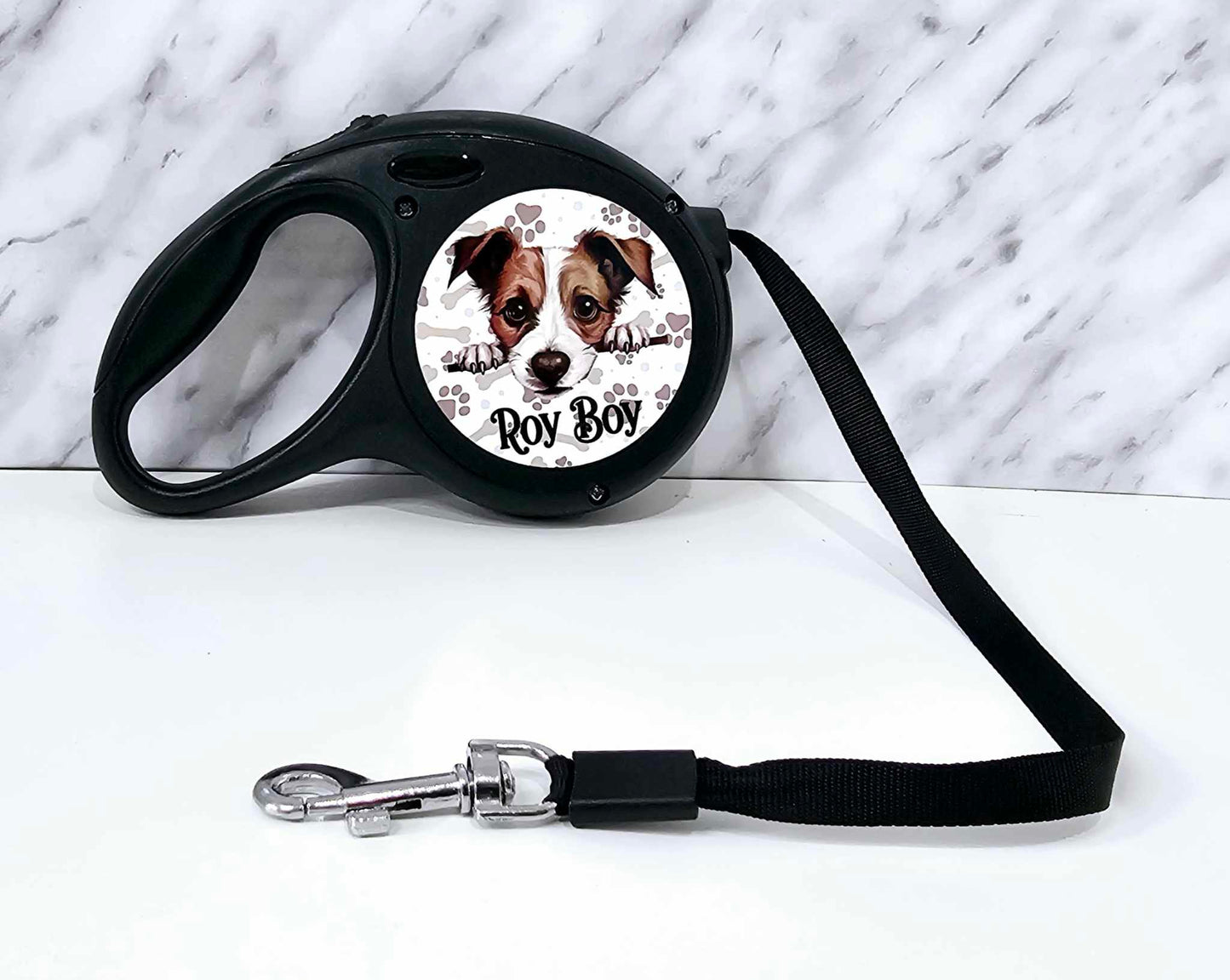 Personalised Retractable Dog Lead