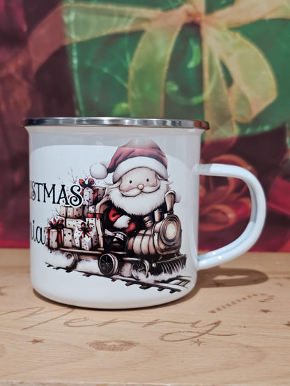 Whimsical Santa Train