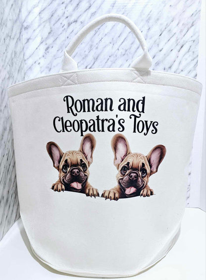 Personalised Dog Toy Storage Small