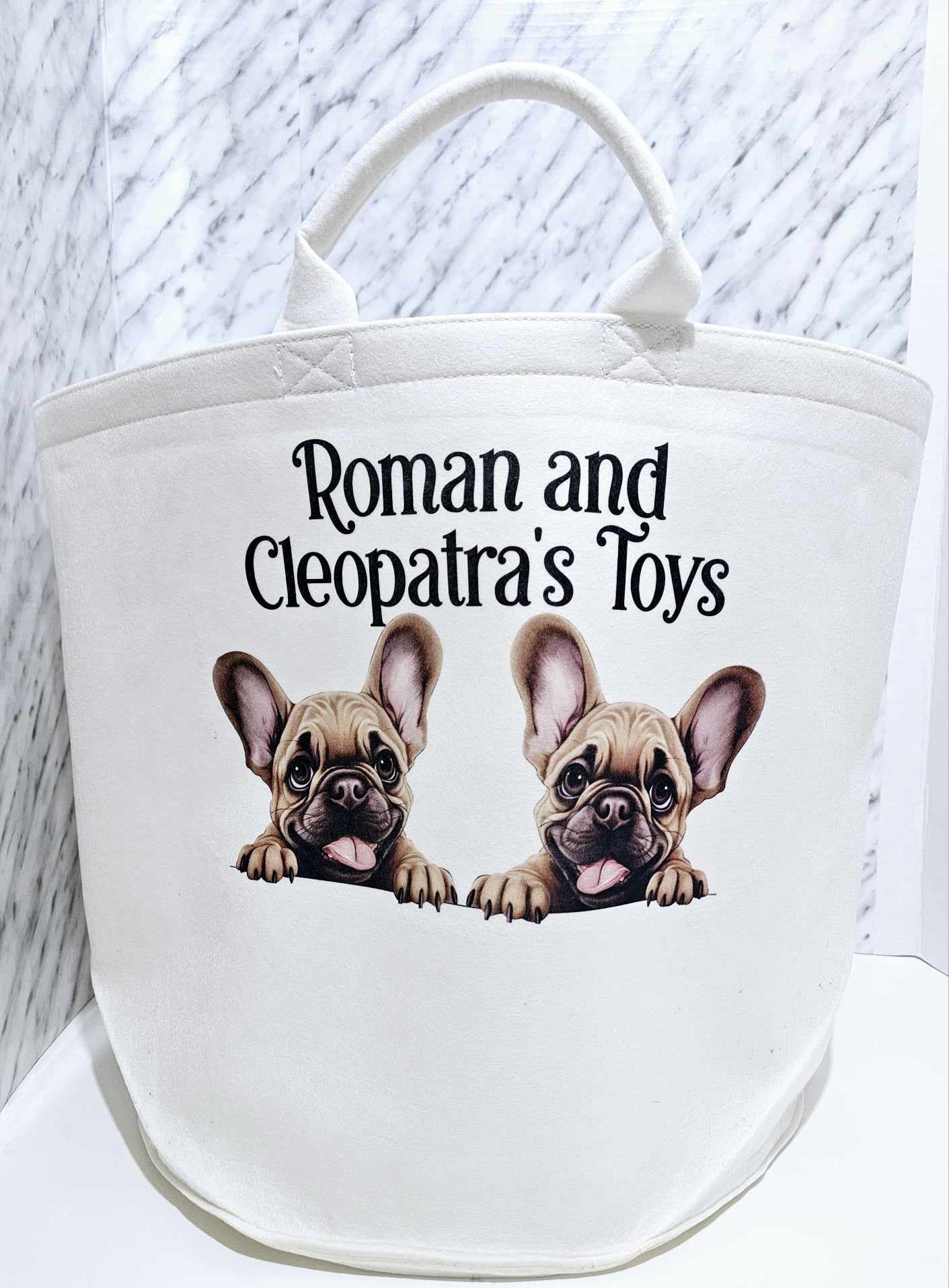 Personalised Dog Toy Storage Large