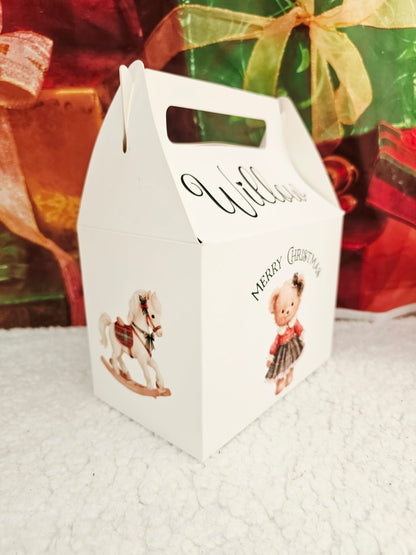 Personalised Vintage Bear Treat Box