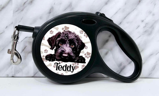 Personalised Retractable Dog Lead