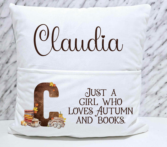 Autumn Book Cushion