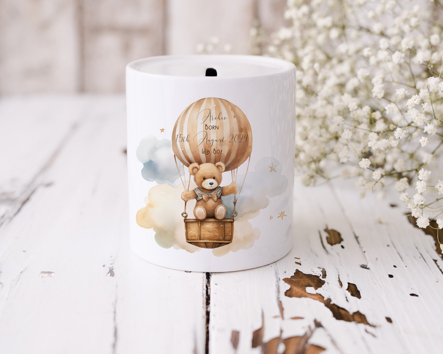 New Baby Ceramic Money Box