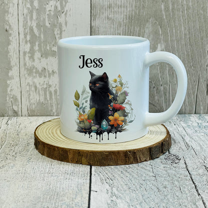 Personalised Animal 6oz Polymer Kids Mug